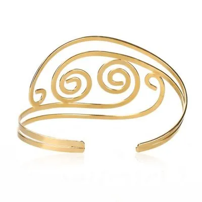 18k gold stainless steel in bracelet