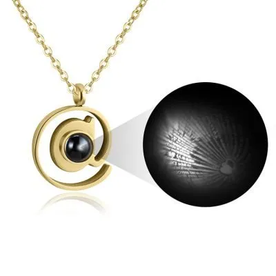 @ Shape stainless steel engravable pendant