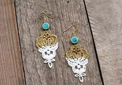 Lace earrings