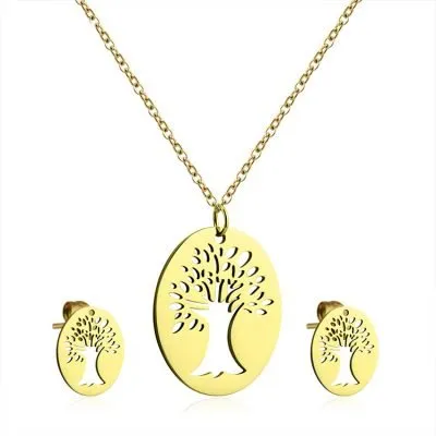 Tree of life women's jewelry sets