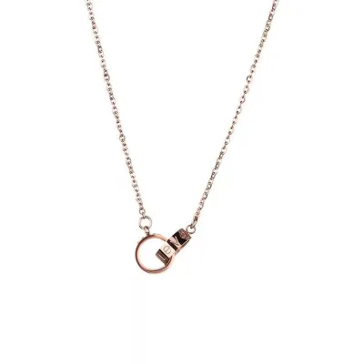 Circle Cylinder Jewelry Pendant For Women