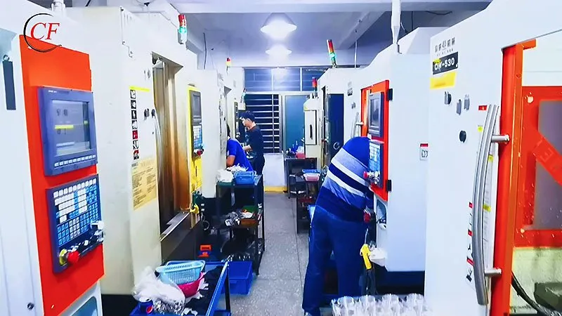 Our machining department