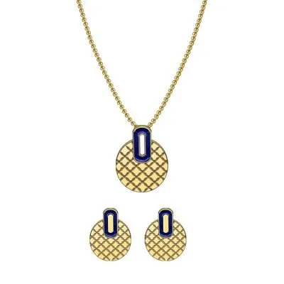 stainless steel geometric jewelry set for mother