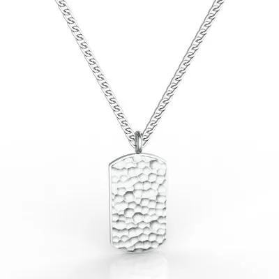 irregular honeycomb pendant for men