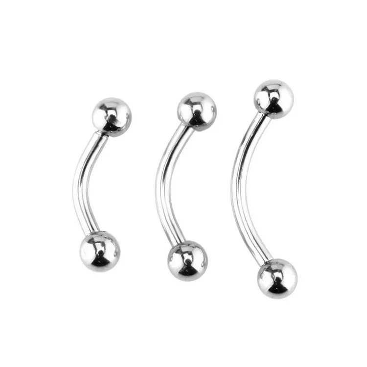 Curved barbell