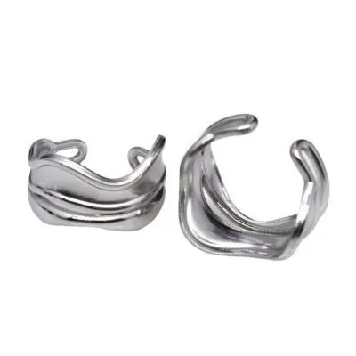 Irregular geometric texture ring