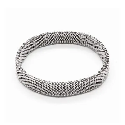 Stainless steel stretch elastic bracelet