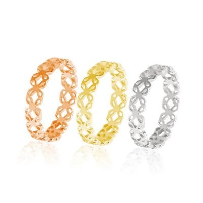 CRAFTHROU 18pcs Fluted Ring Bangles for Jewelry Making Ring Mandrel for  Ring Making Rings Steel Finger Ring Stainless Steel Inlay Ring Band Ring  Metal Ring Maker Mosaic Stainless Steel Ring : 