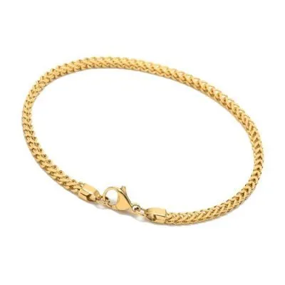 18k gold plated chain bracelet