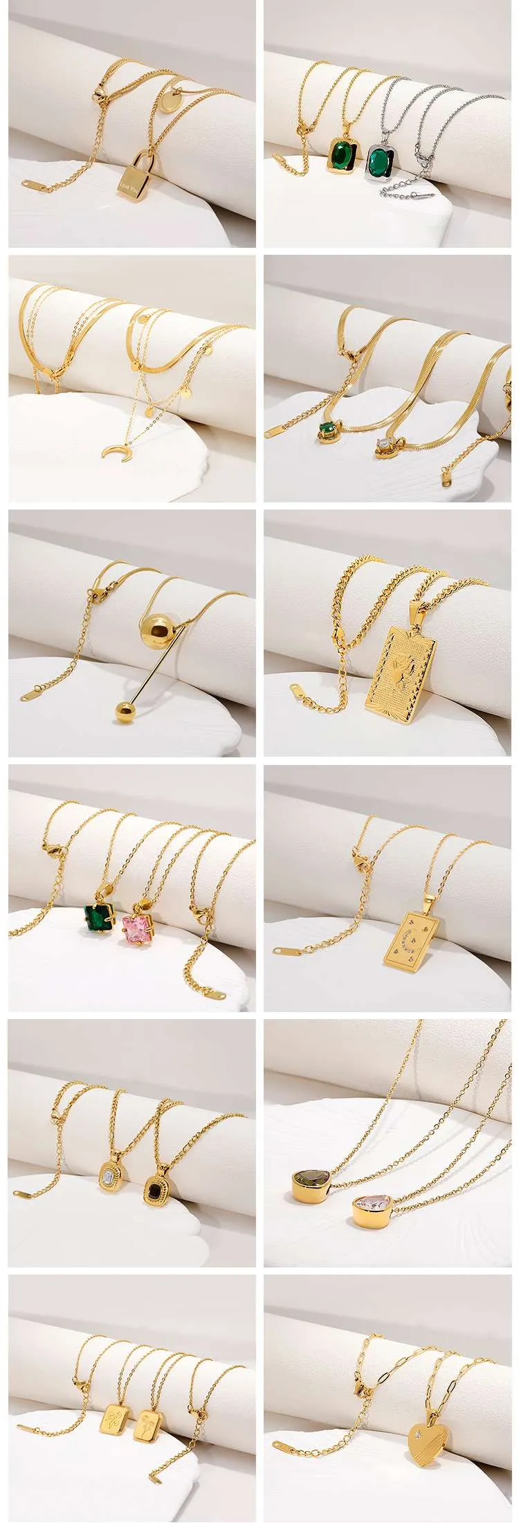 Hot style 18k gold women’s pendants