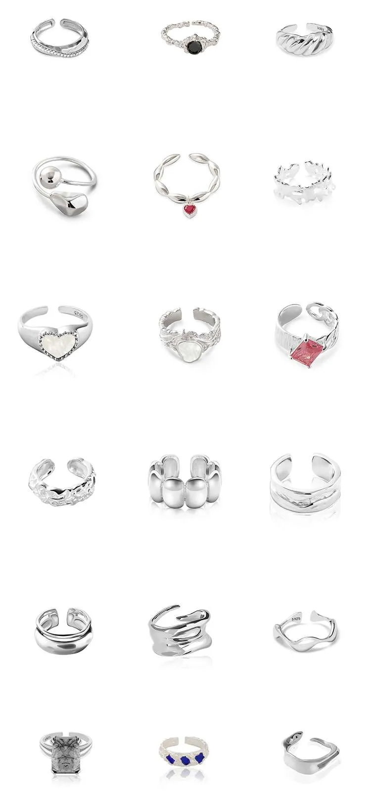 Statement personalized women rings