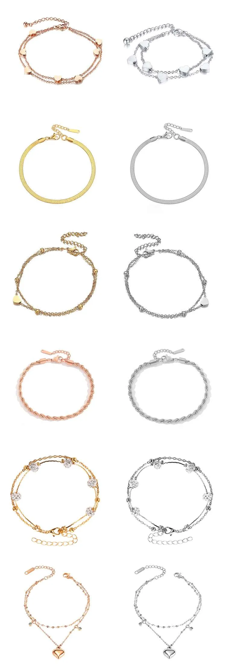 Anklets for ladies