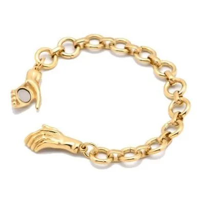 Creative magnet handshake bracelet