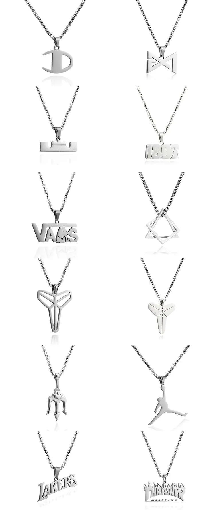 Custom men's pendants