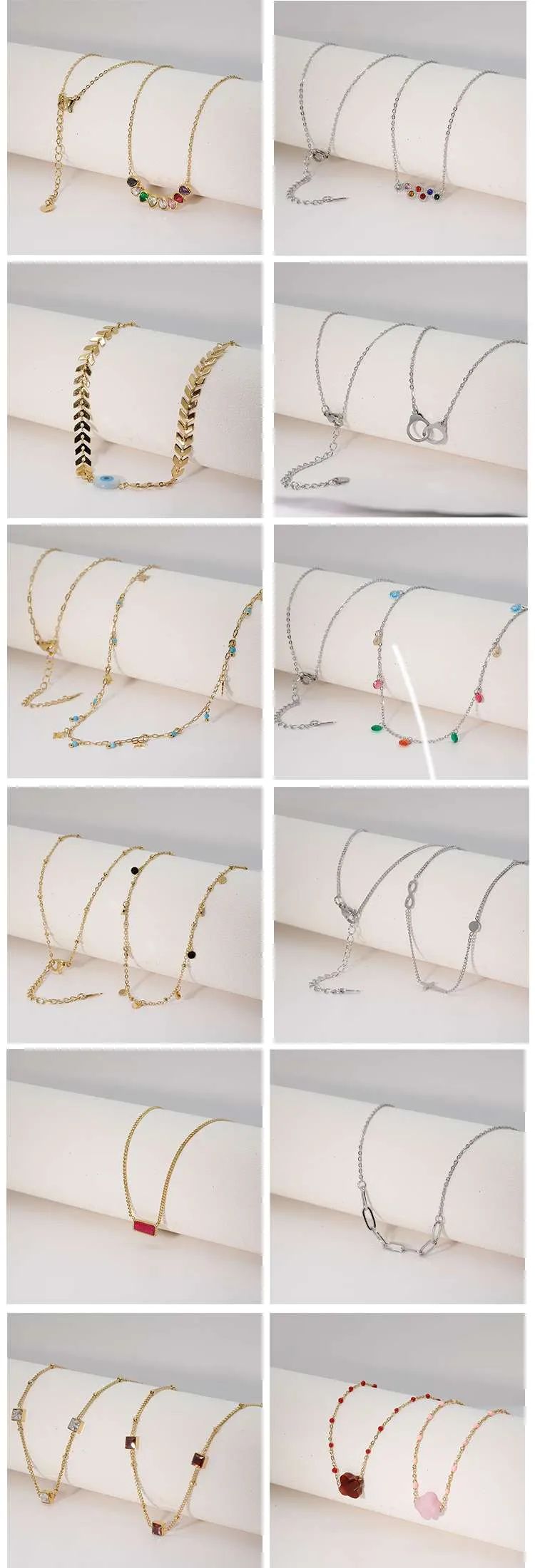 Minimalist custom bohemian necklaces