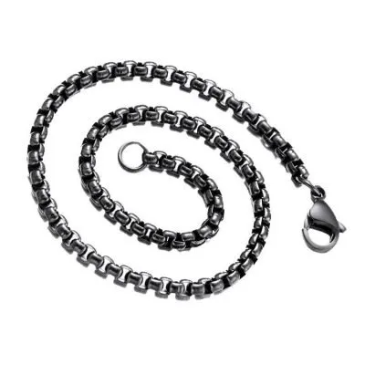Stainless steel statement necklace