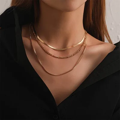 Stainless Steel Colorful Twist Necklaces