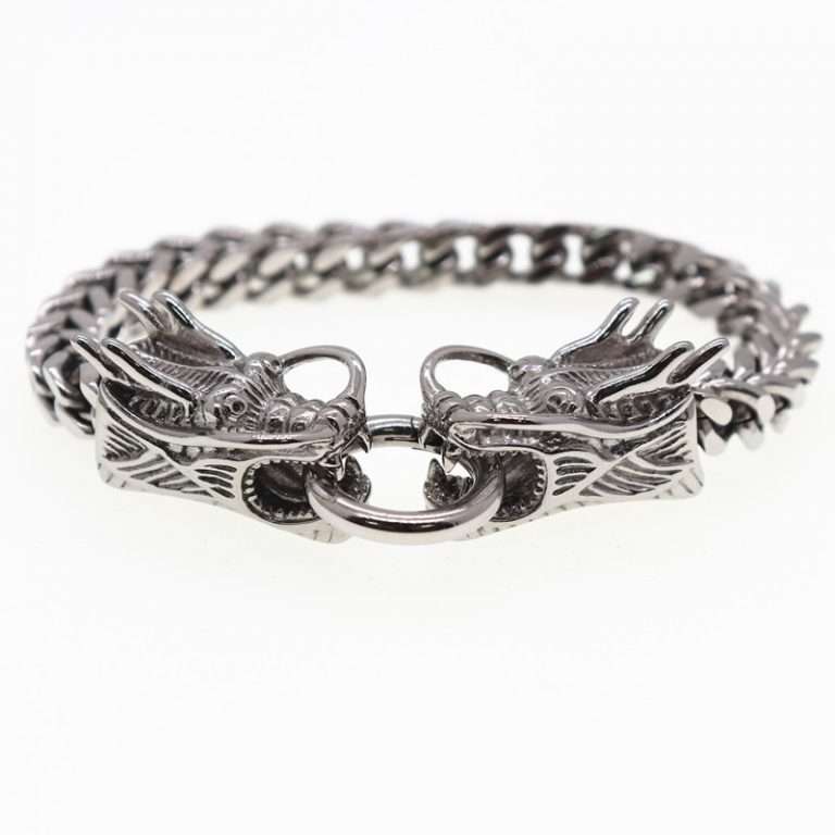 Stainless steel dragon bracelet CF Jewelry
