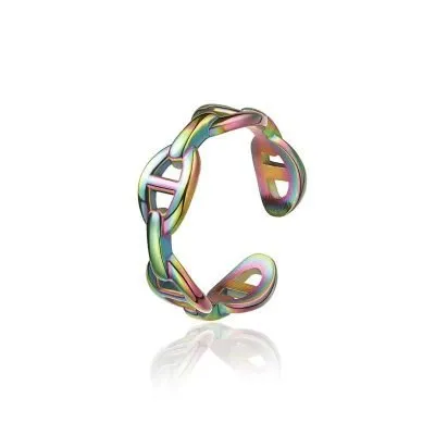 Chain Open Ring (4)