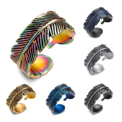 Adjustable Feather Surround Ring Available in Multiple Colors (2)