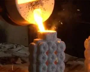 Gothic ring casting technology