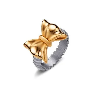 Solid Polished Bow Ring (1)